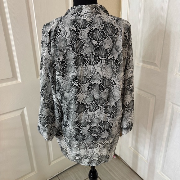 H&M Snake Print Open Cardigan - Picture 6 of 7